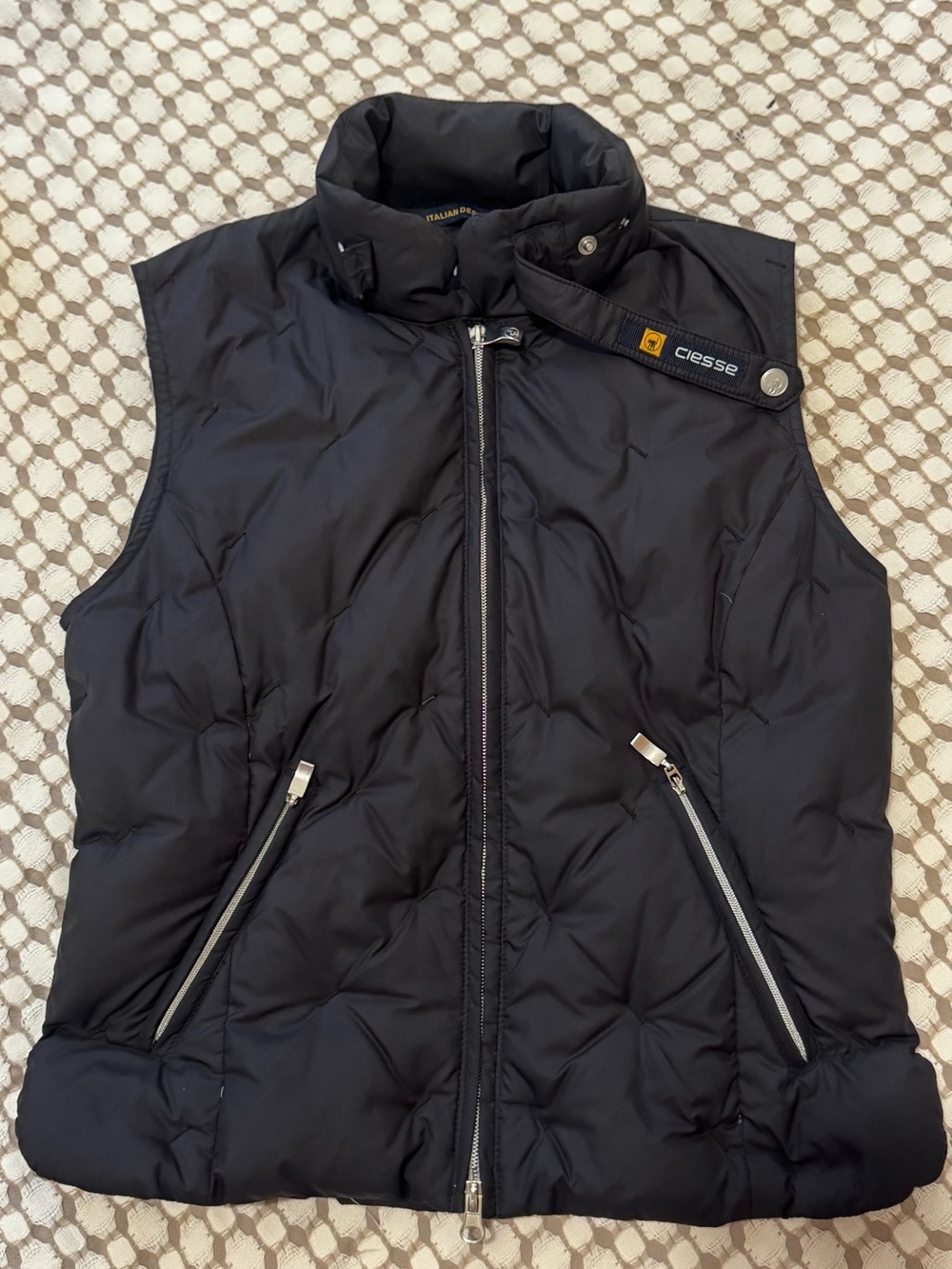 Ciesse Black Puffer Vest